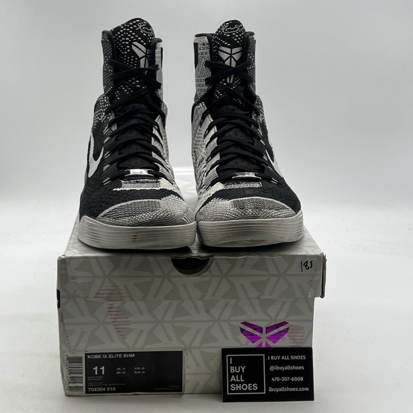 Size 11 - Nike Kobe 9 Elite Black History Month (704304-010)