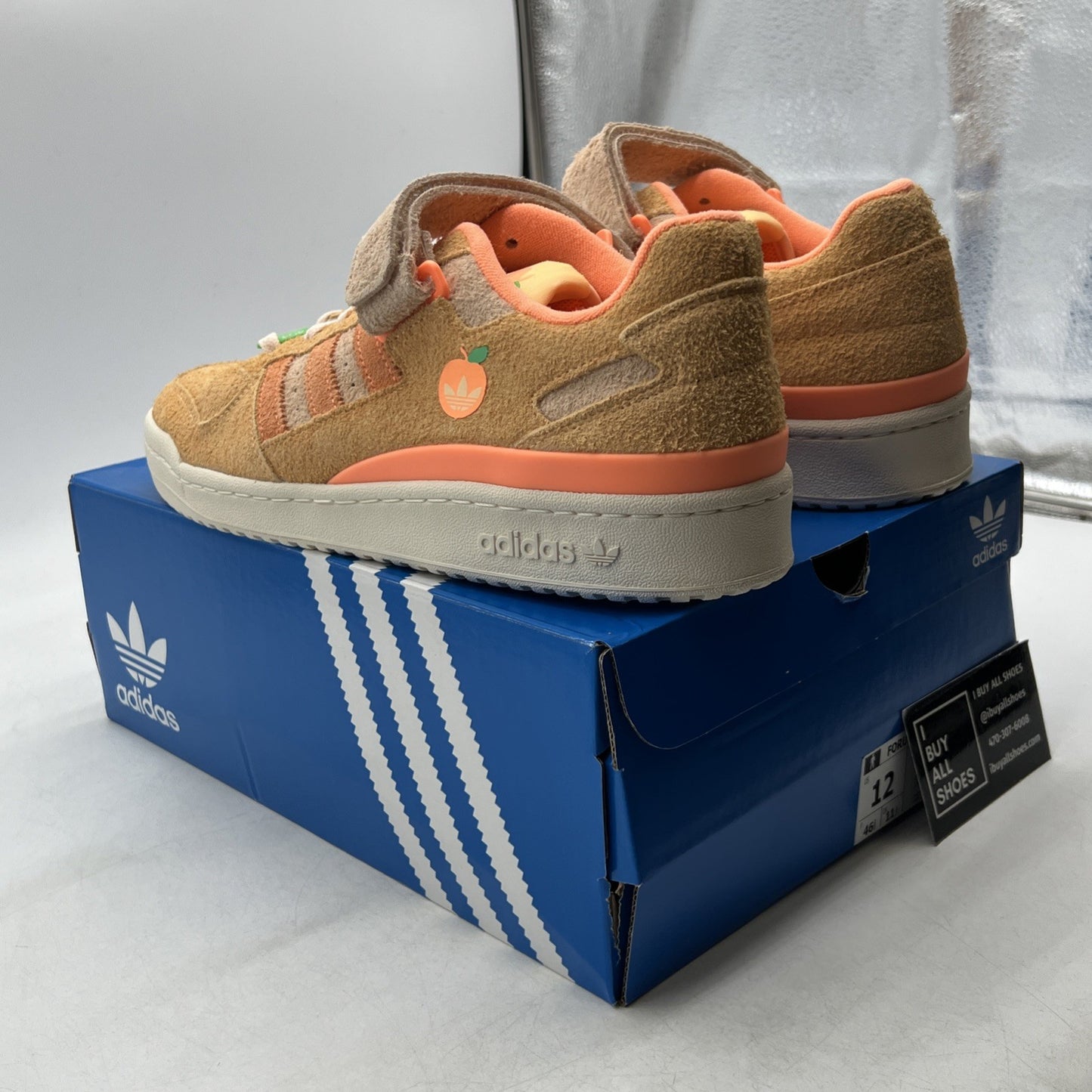 Size 12 - Snipes x Adidas Forum Low Peach Tree (IF7989)