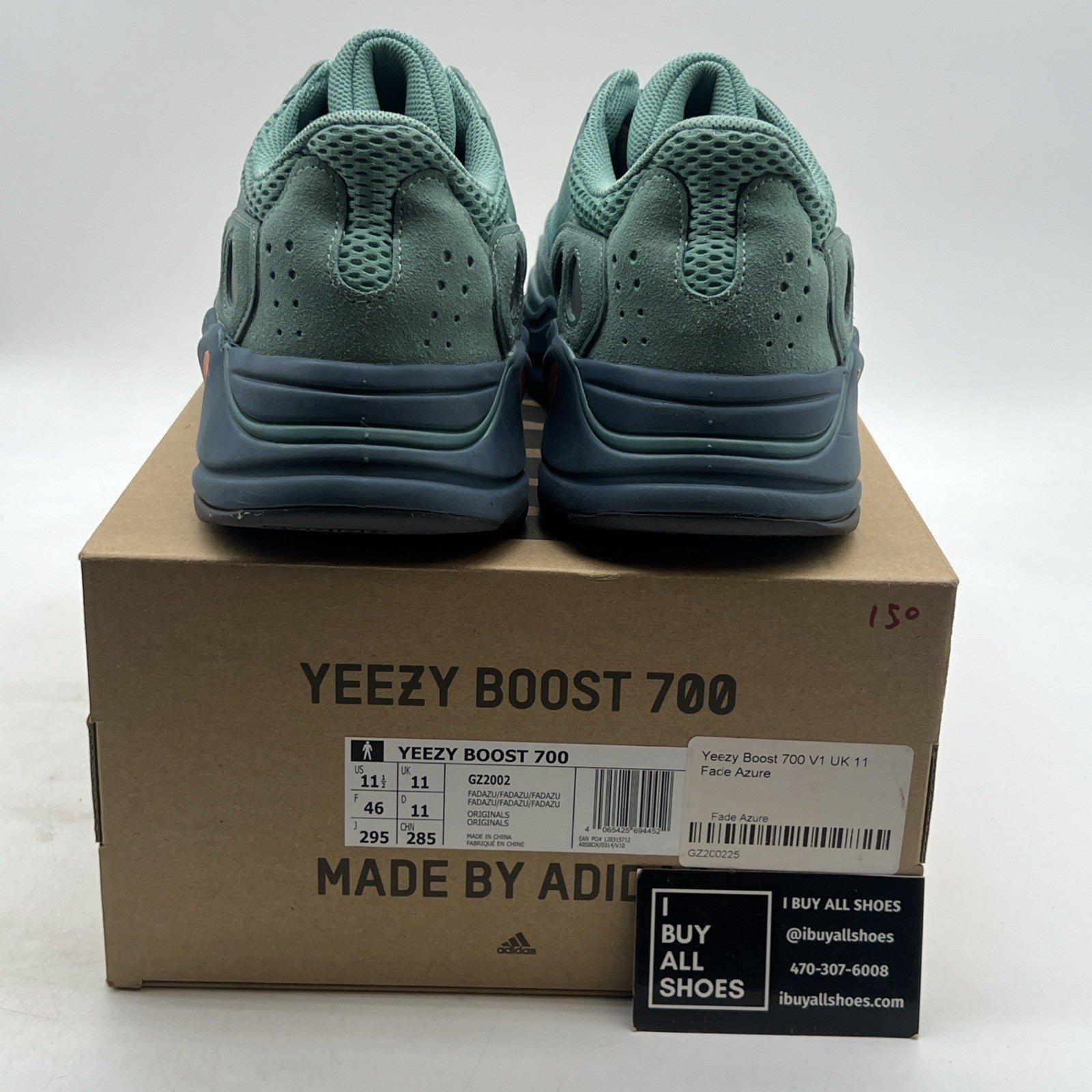 Size 11.5 - adidas Yeezy Boost 700 Faded Azure (GZ2002)