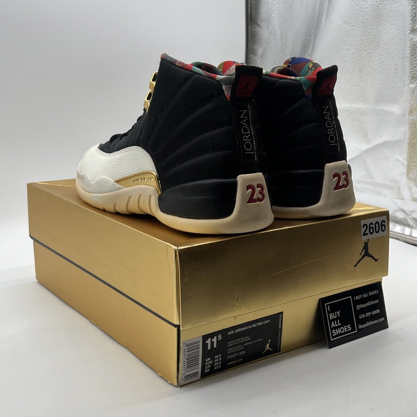 Size 11.5 - Air Jordan 12 Retro 2019 Chinese New Year (CI2977-006)