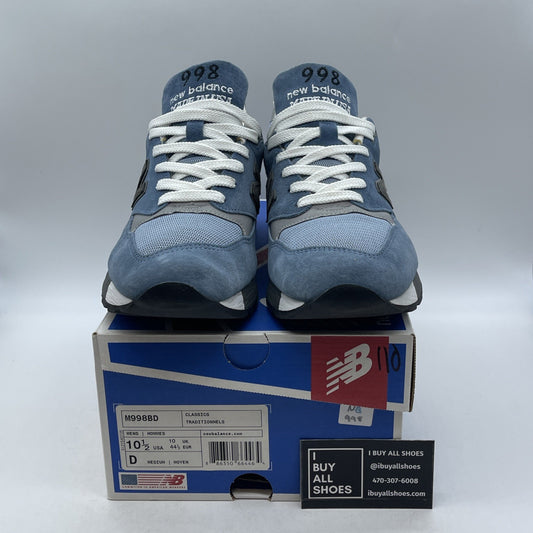 Size 10.5 - New Balance 998 Made in USA Blue Denim (M998BD)