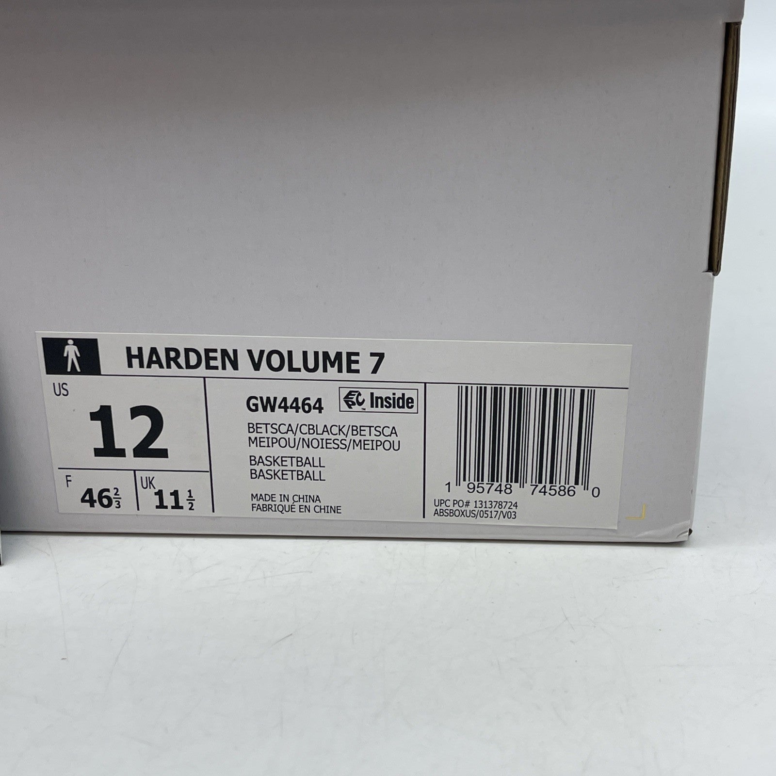 Size 12 - adidas Harden Vol. 7 Scarlet Red Black Suede Leather (GW4464)