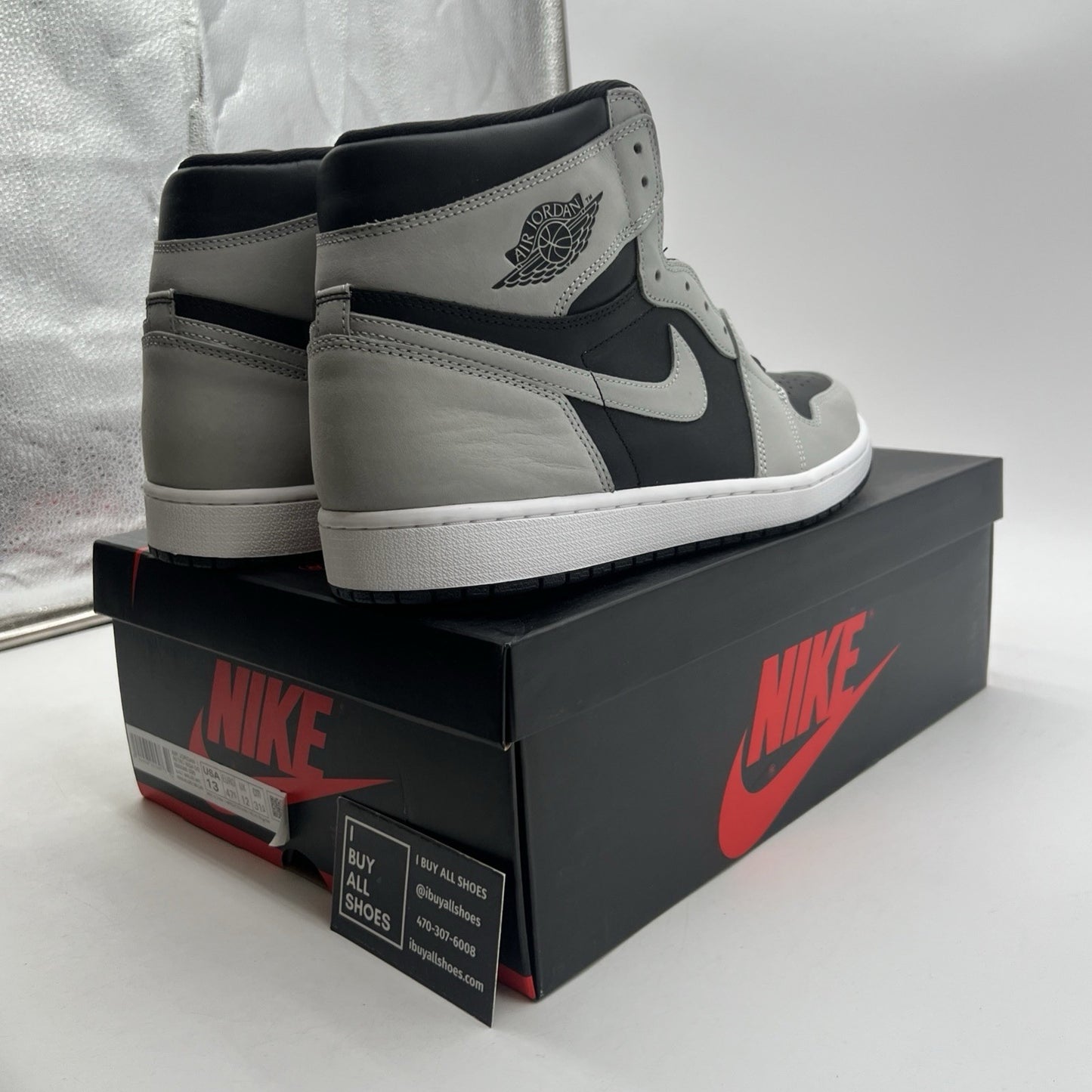 Size 13 - Air Jordan 1 Retro OG High Shadow 2.0 (555088-035)