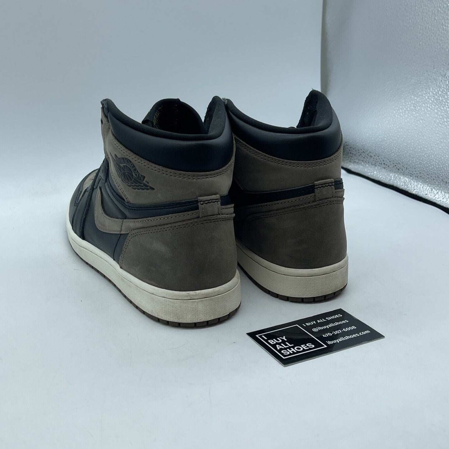 Size 9 - Jordan 1 Retro OG High Palomino Black Brown Leather Suede (DZ5485-020)