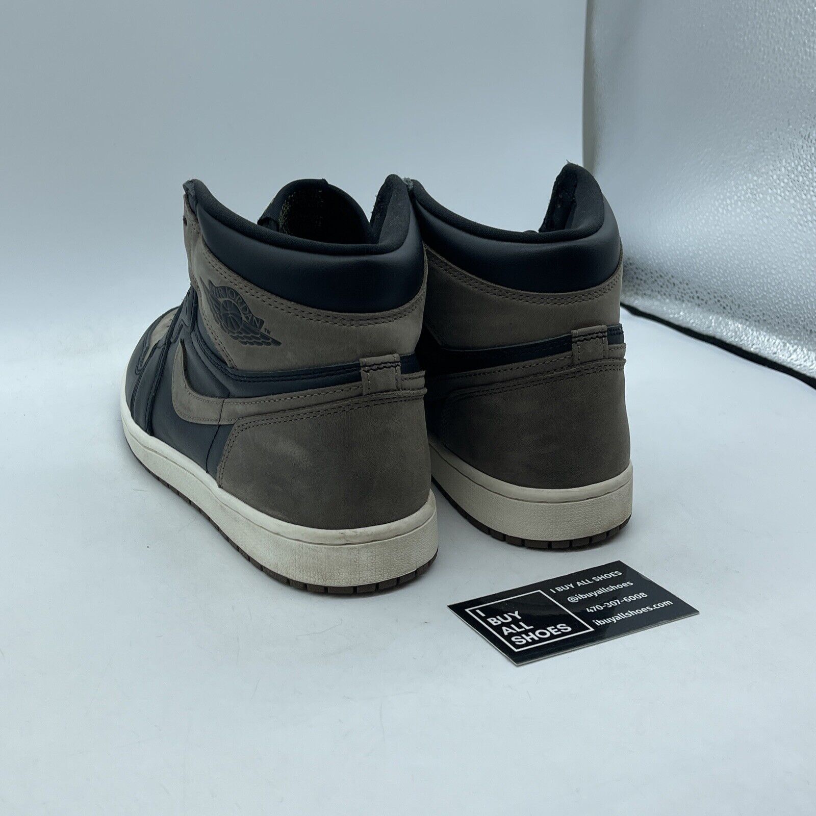 Size 9 - Jordan 1 Retro OG High Palomino Black Brown Leather Suede (DZ5485-020)