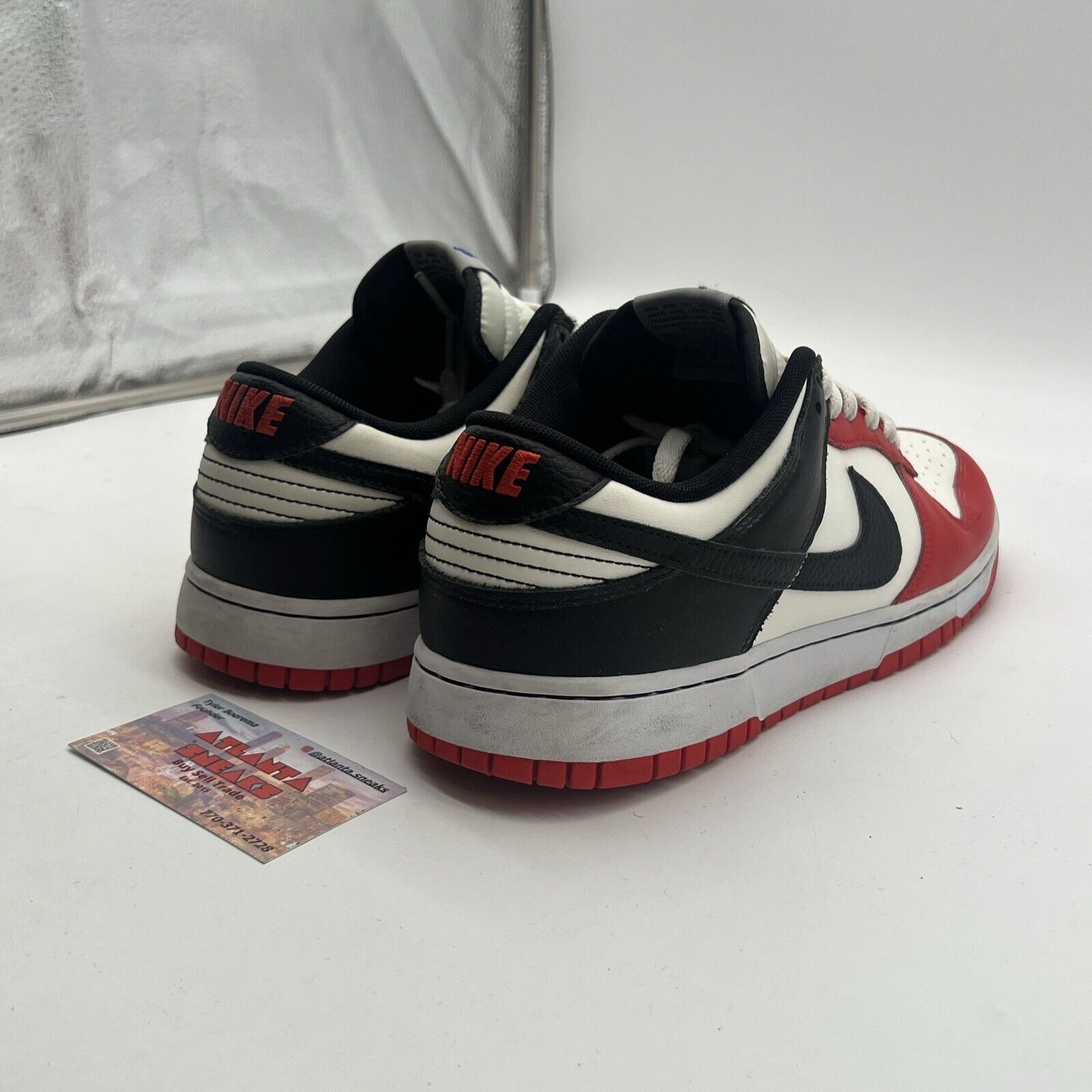 Size 12 - Nike Dunk Low EMB x NBA 75th Anniversary - Bulls 2021 (DD3663-100)