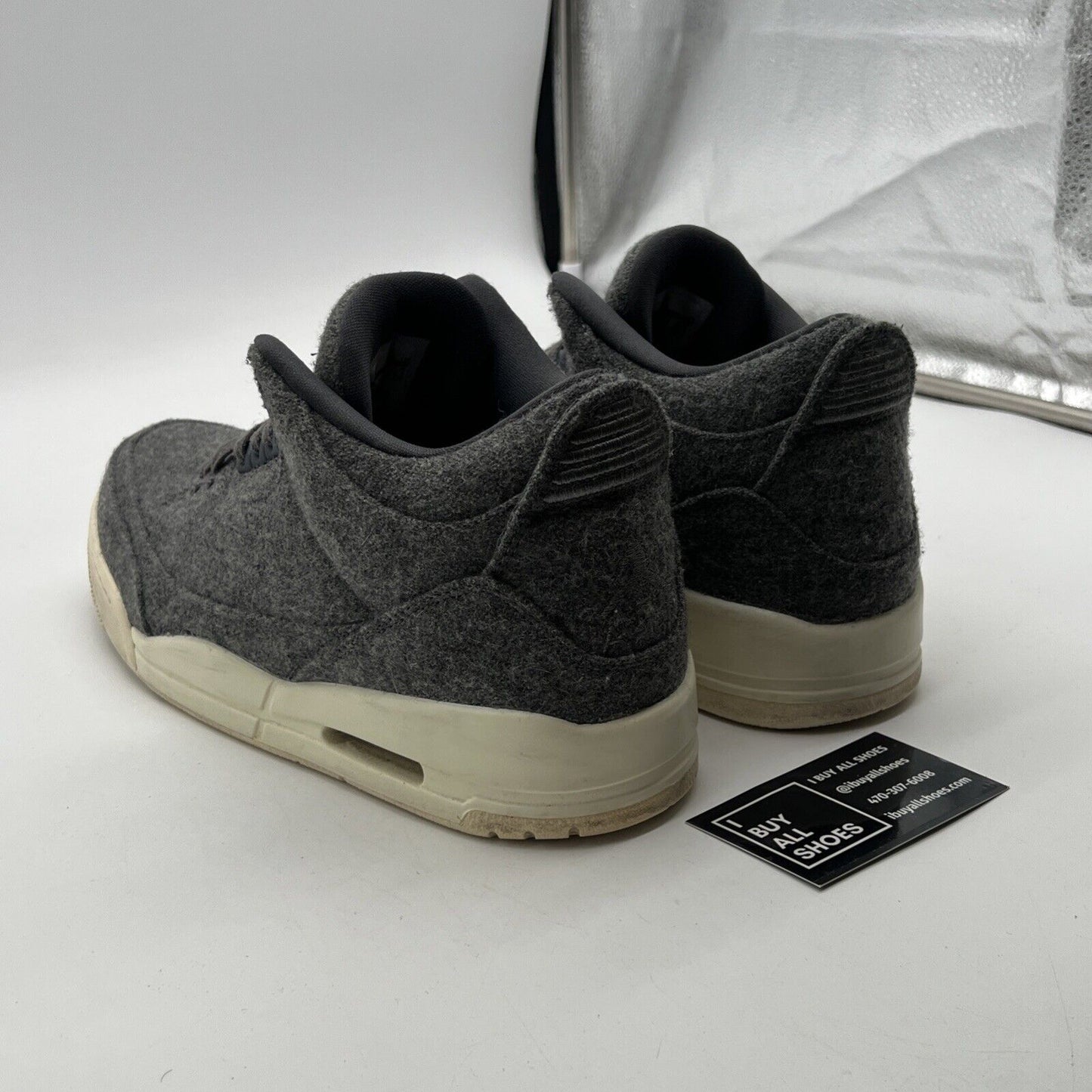 Size 11.5 - Air Jordan 3 Retro Wool (854263-004)