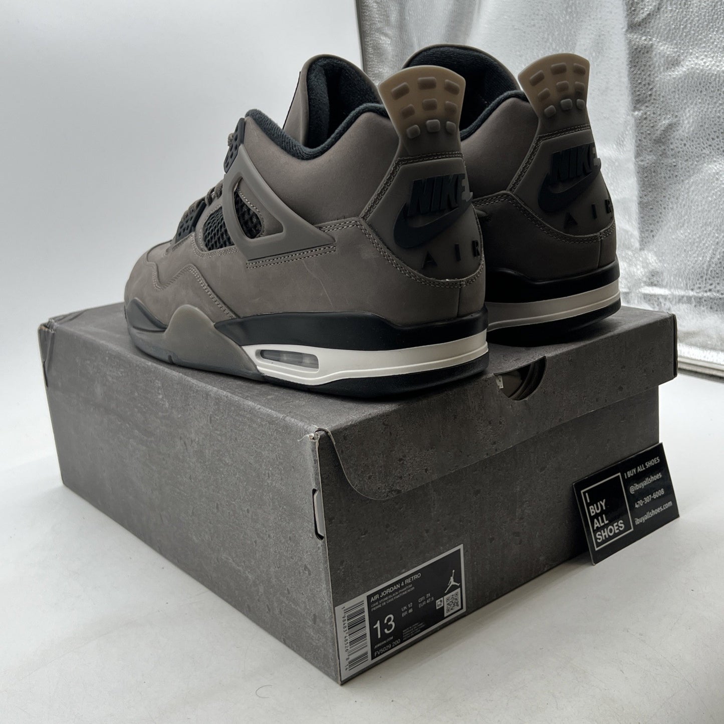 Size 13 - Air Jordan 4 Retro Cave Stone (FV5029-200)