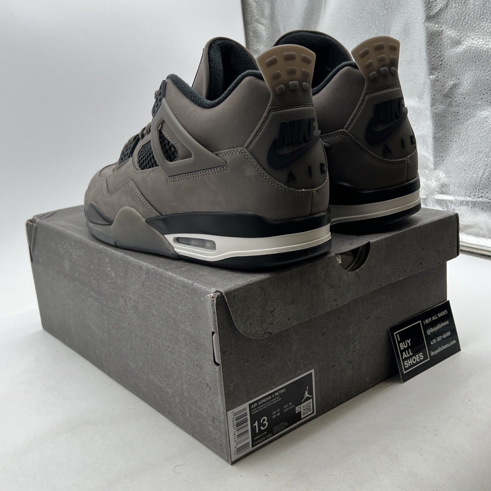 Size 13 - Air Jordan 4 Retro Cave Stone (FV5029-200)