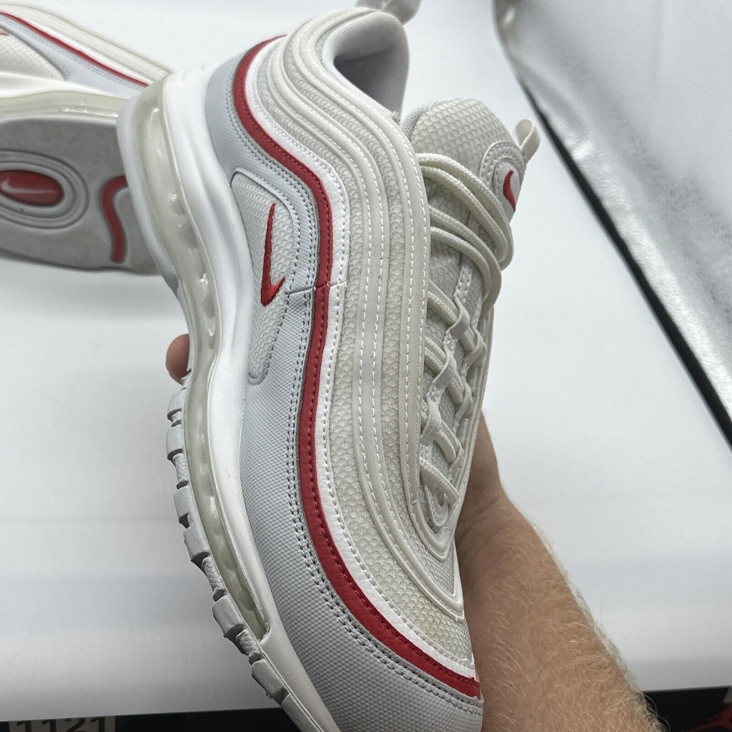 Size 12 - Nike Air Max 97 University Red 2018 - AR5531-002