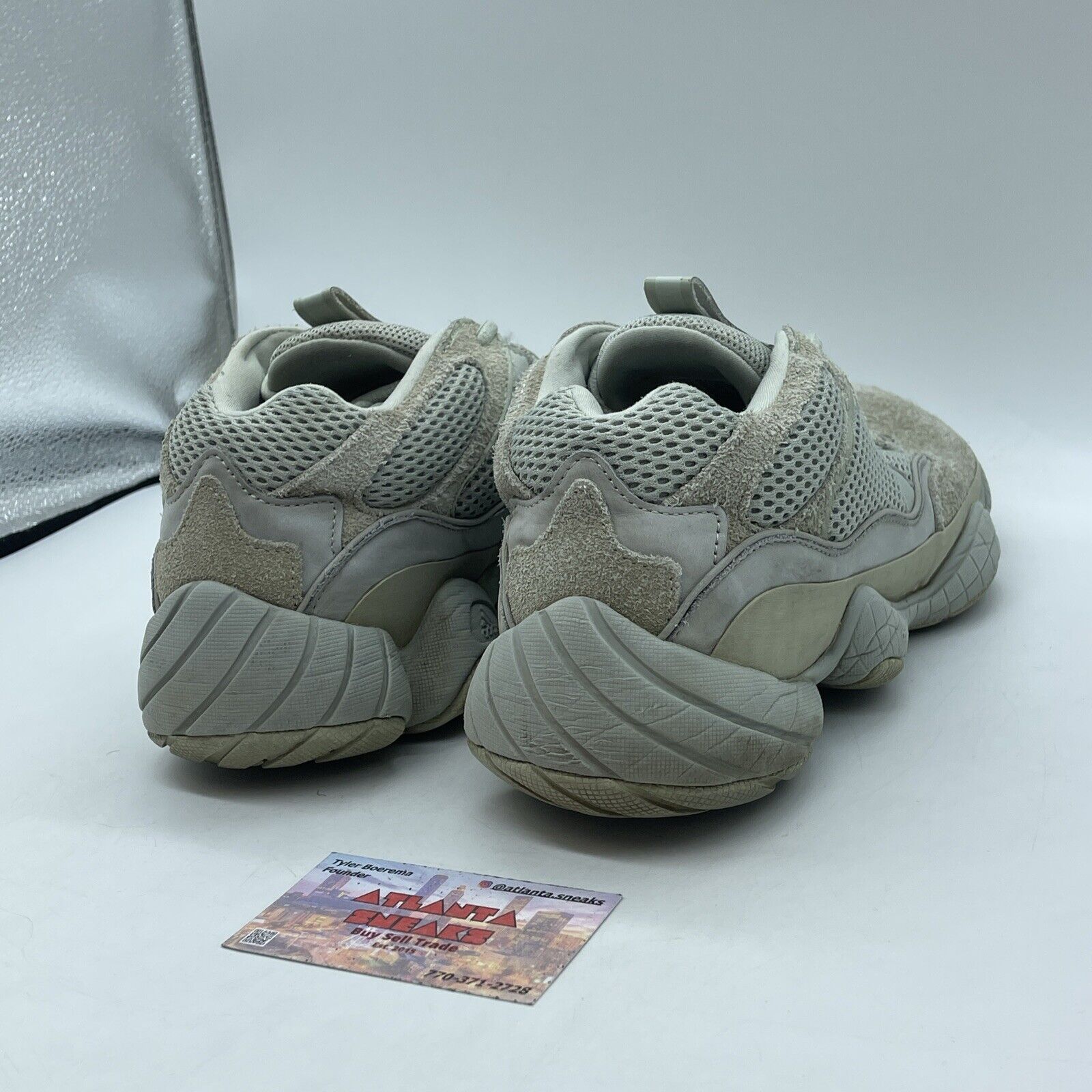 Size 12 - adidas Yeezy 500 Salt  Tan Suede Leather (EE7287)