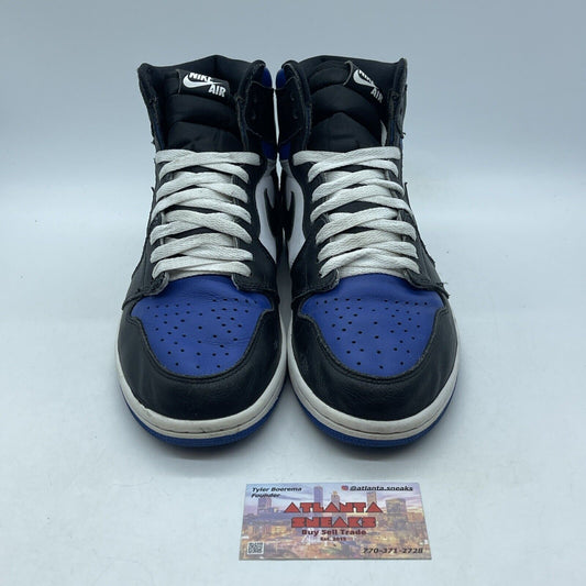 Size 9.5 - Jordan 1 Retro OG High Royal Toe Black Blue White (555088-041)