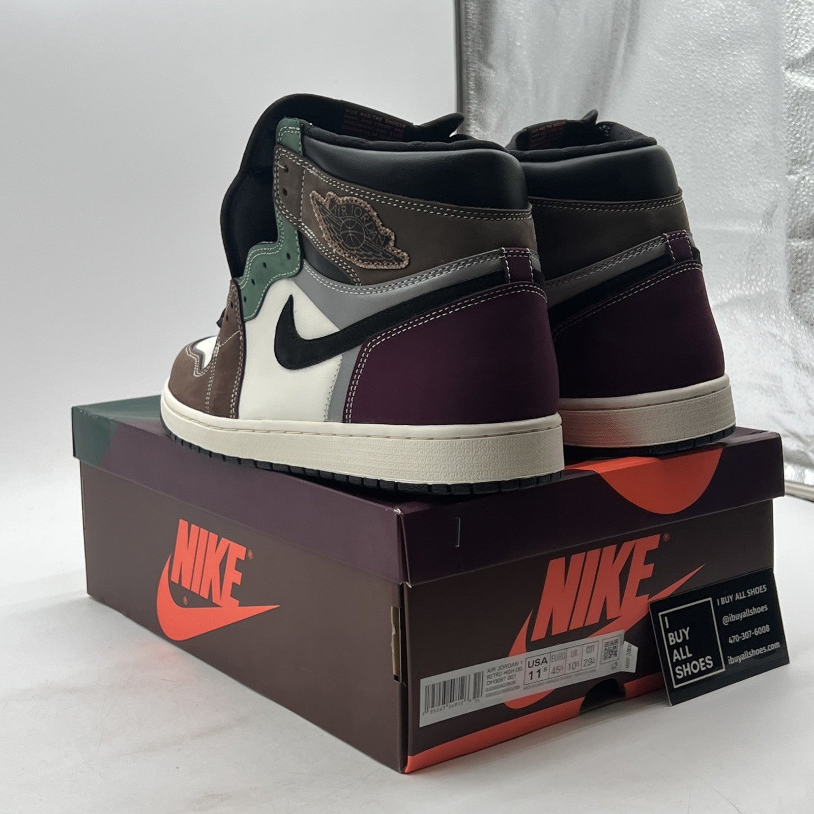 Size 11.5 - Air Jordan 1 High OG Crafted 2021 (DH3097-001)