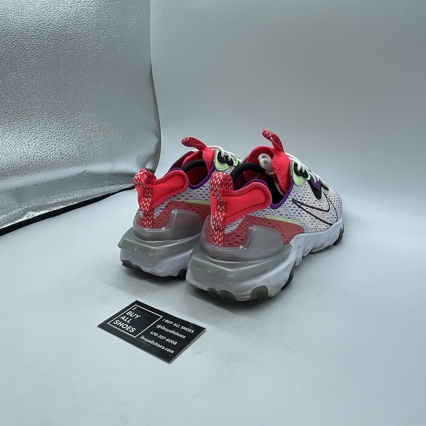 Size 11.5 - Nike React Vision Barely Volt Pink (CD4373-102)