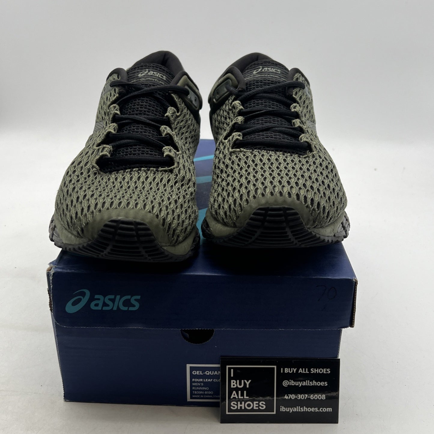 Size 11.5 - Asics Gel Quantum 360 Shift MX Clover Green (T839N-8190)