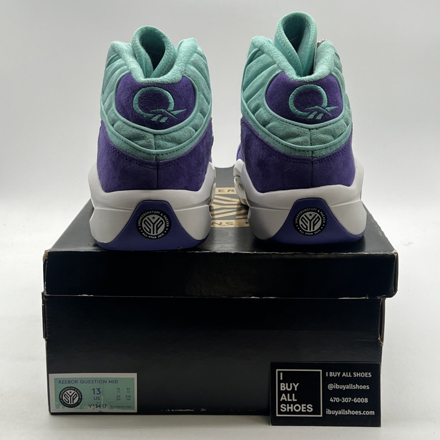 Size 13 - Reebok Packer Shoes x Sneakersnstuff x Token 38 x Question Mid
