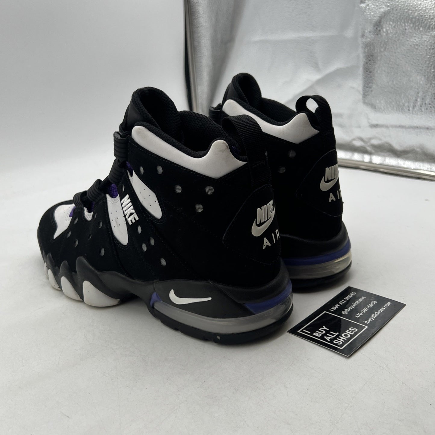 Size 9.5 - Nike Air Max 2 CB 94 OG 2023 Black Purple (FQ8233-001)