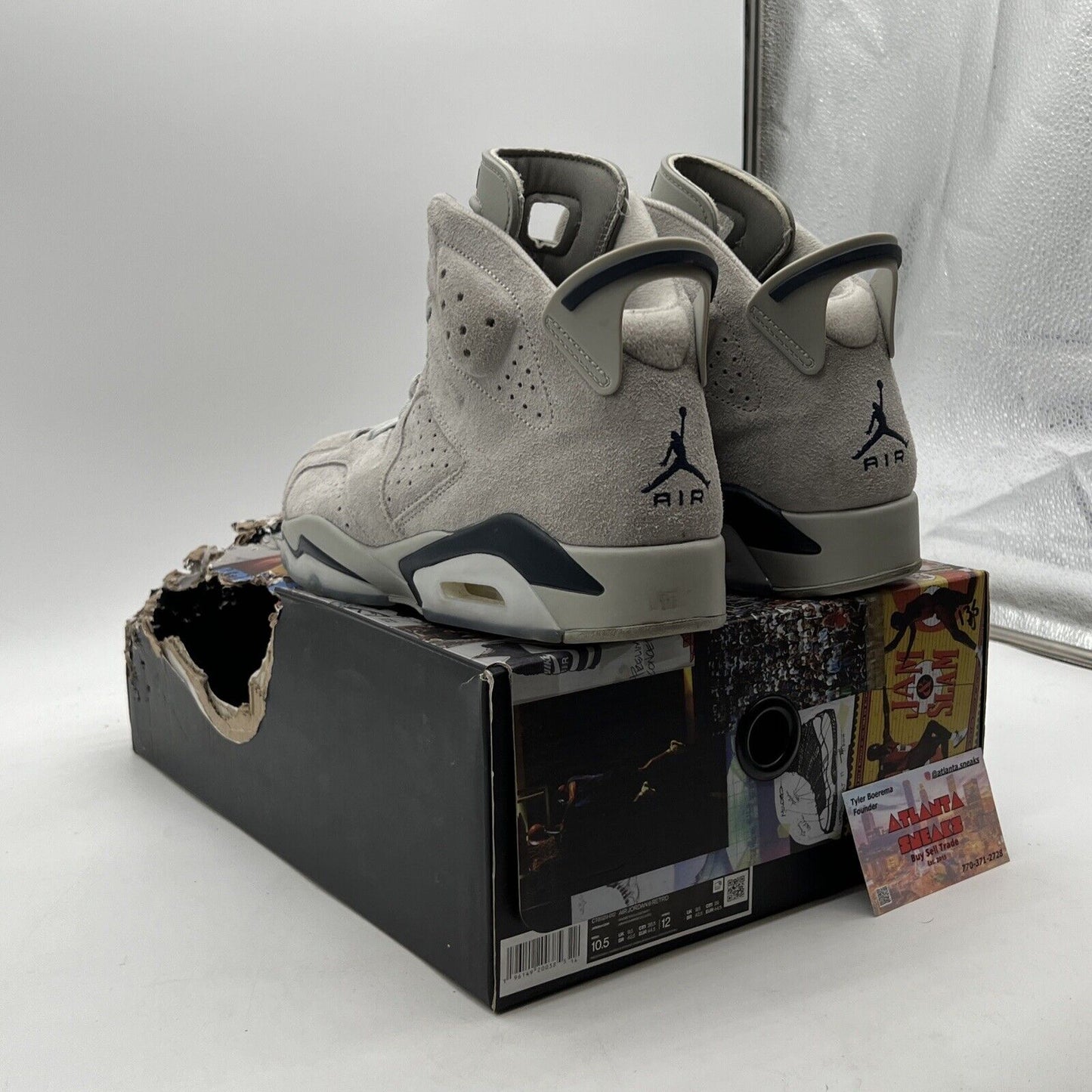 Size 10.5 - Jordan 6 Retro Mid Georgetown (CT8529-012)