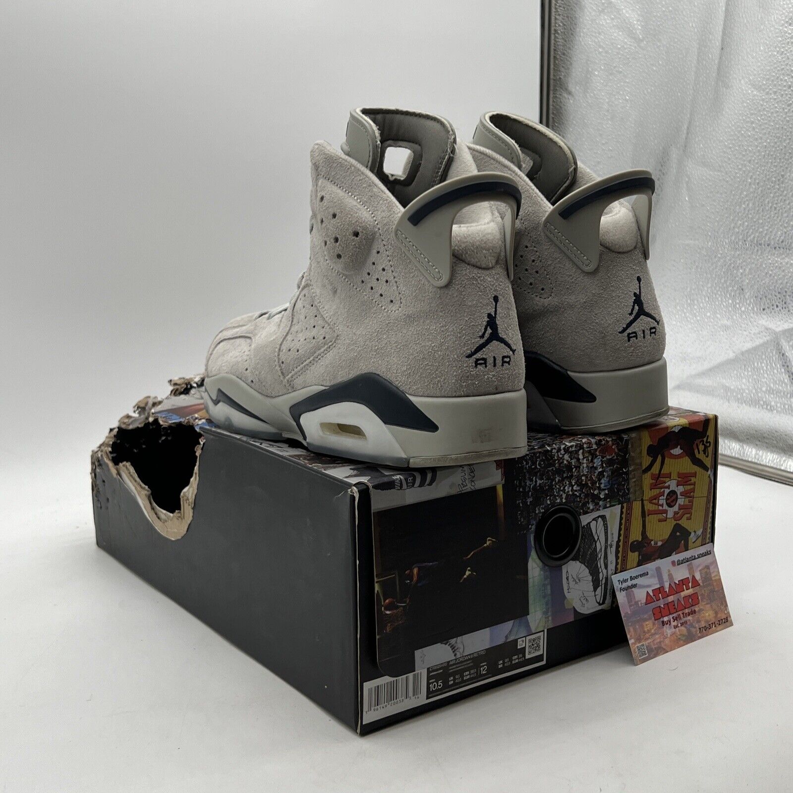Size 10.5 - Jordan 6 Retro Mid Georgetown (CT8529-012)