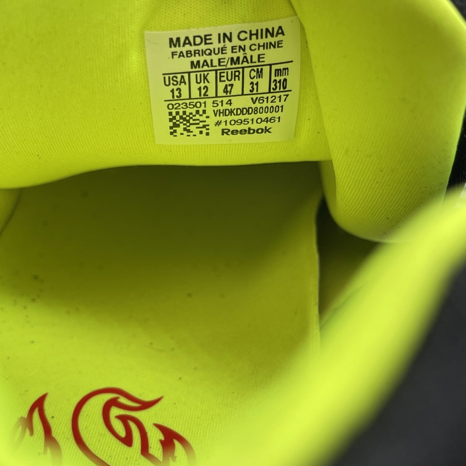 Size 13 - Reebok InstaPump Fury OG x Titolo Black Green Suede (V61217)
