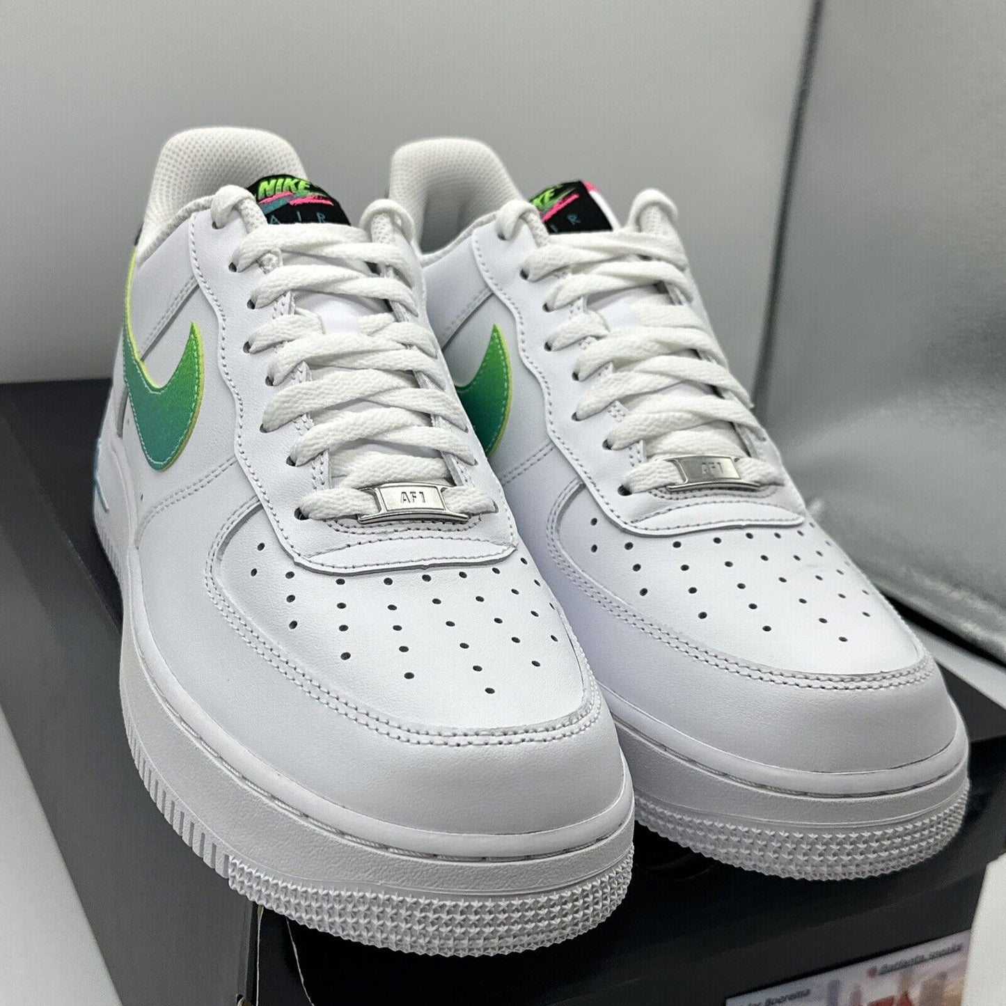 Size 10 - Nike Air Force 1 '07 LV8 White Aquamarine 2021