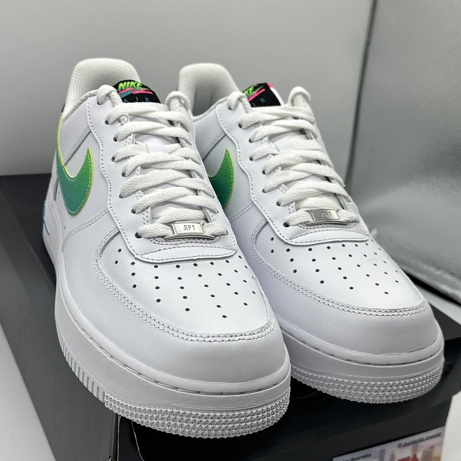 Size 10 - Nike Air Force 1 '07 LV8 White Aquamarine 2021