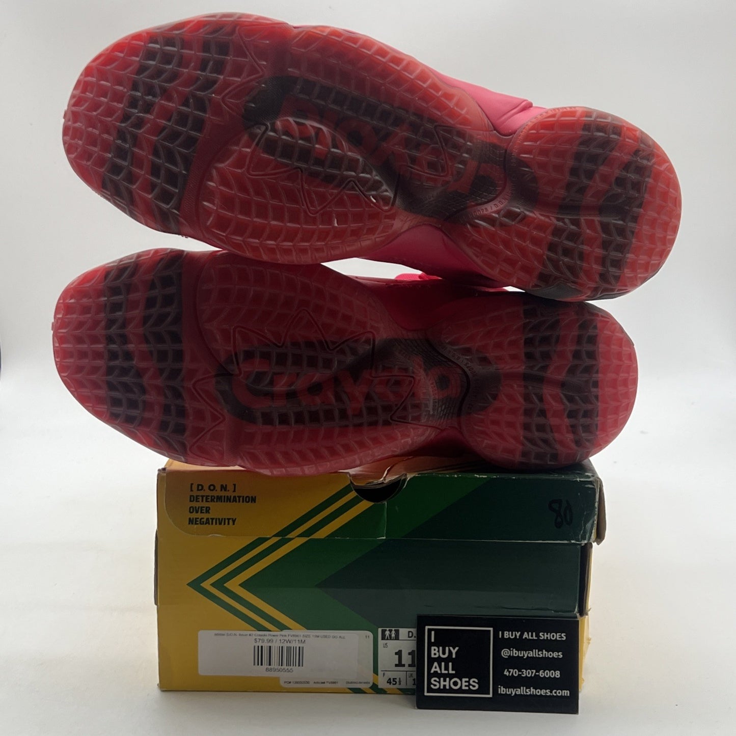 Size 11 - adidas Crayola x D.O.N. Issue #2 Power Pink (FV8961)