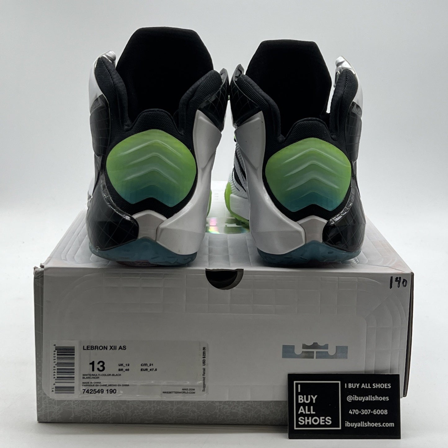 Size 13 - Nike LeBron 12 All Star (742549-190)