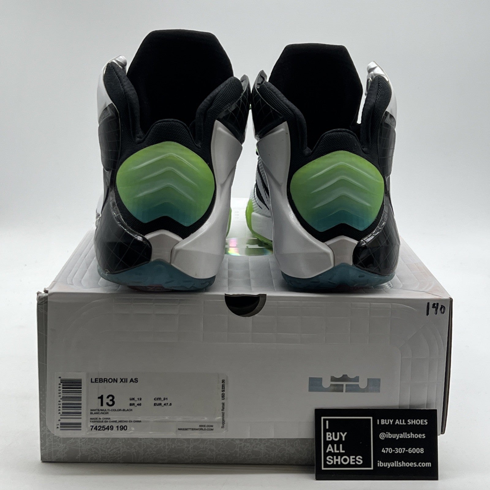 Size 13 - Nike LeBron 12 All Star (742549-190)