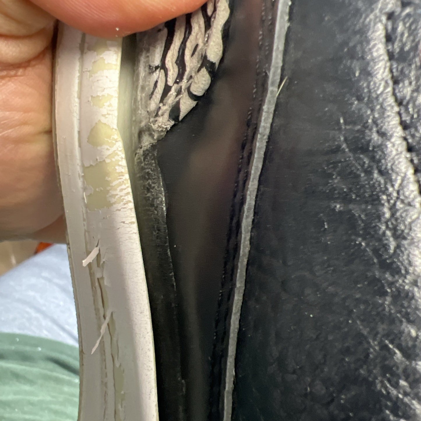 Size 12 - Air Jordan 3 Black Cement Retro release 2011 (136064-010)