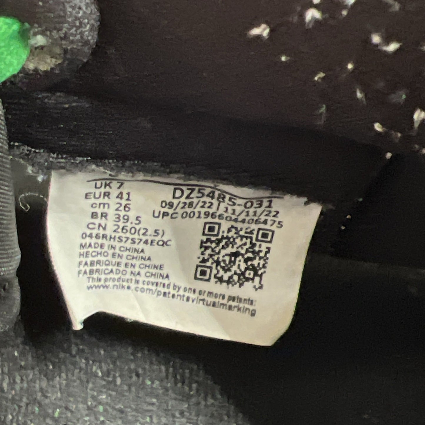 Size 8 - Air Jordan 1 Retro OG High Lucky Green (DZ5485-031)