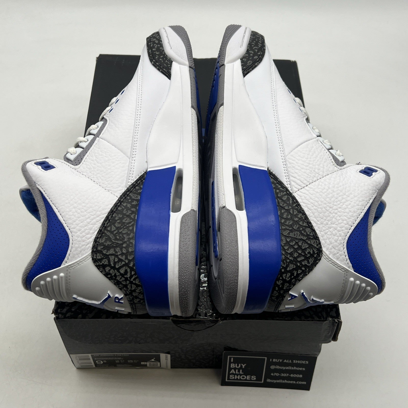 Size 9.5 - Air Jordan 3 Retro Mid Racer Blue (CT8532-145)