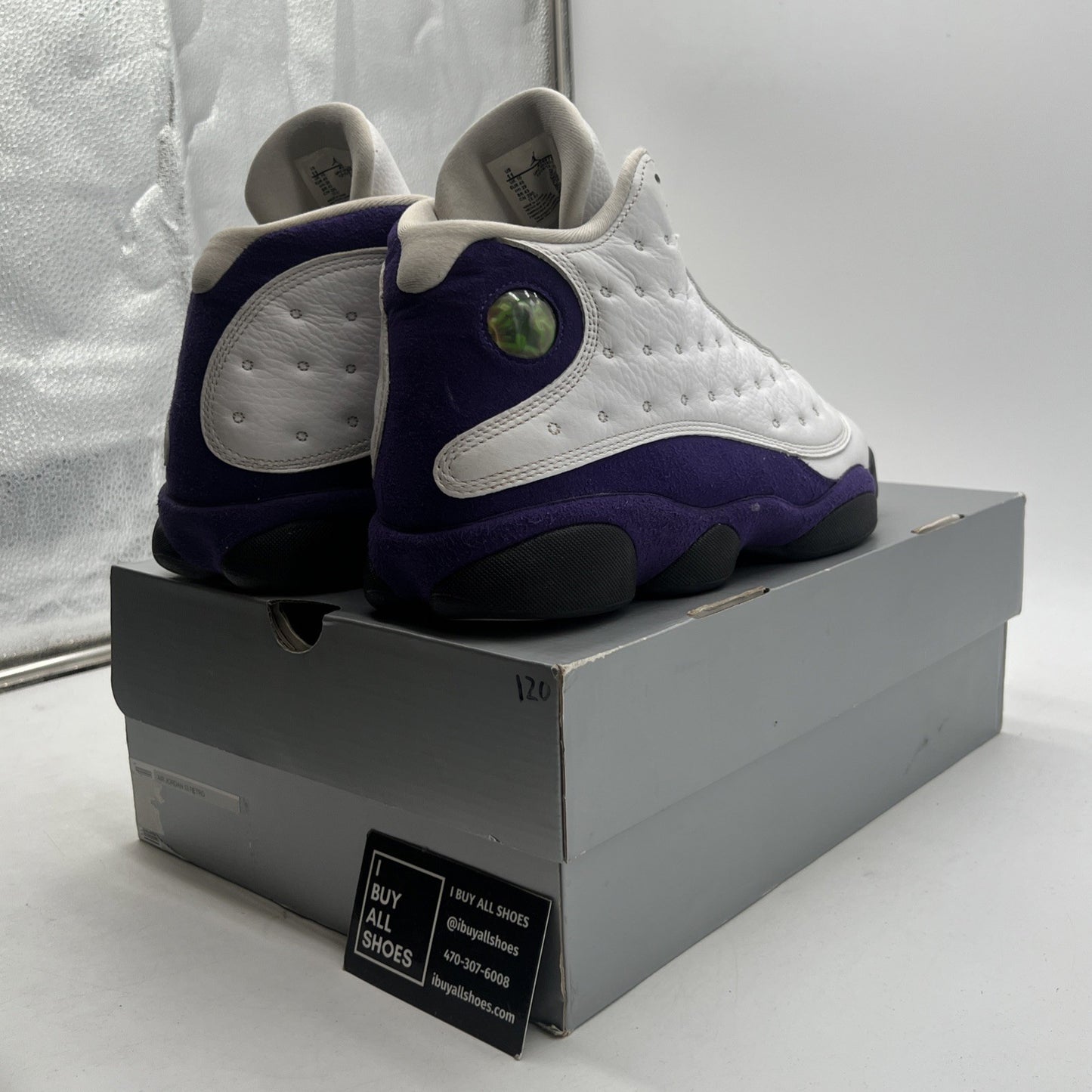 Size 11 - Air Jordan 13 Retro Lakers (414571-105)