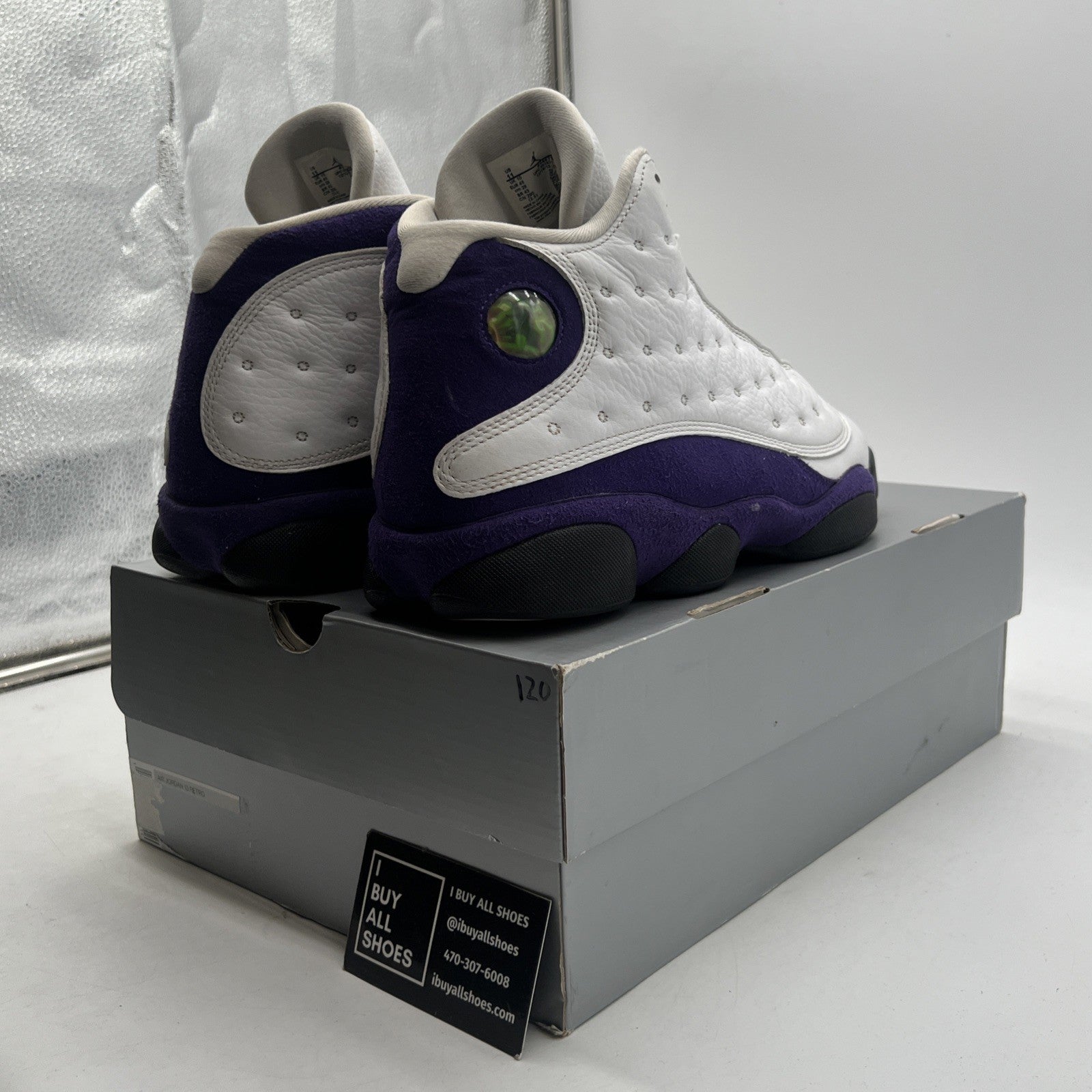 Size 11 - Air Jordan 13 Retro Lakers (414571-105)