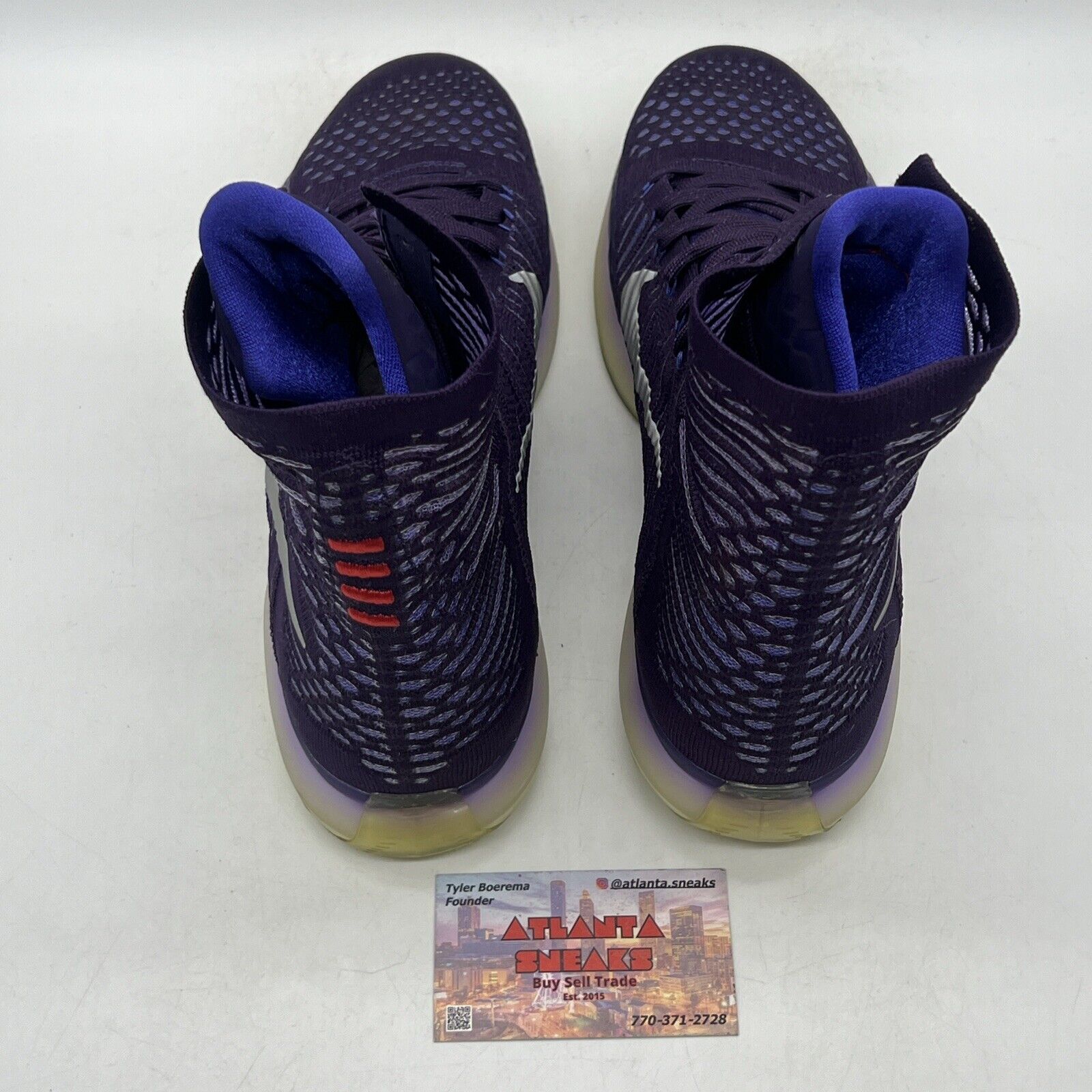 Size 10 - Nike Kobe 10 Elite Team Purple Red (718763-505)