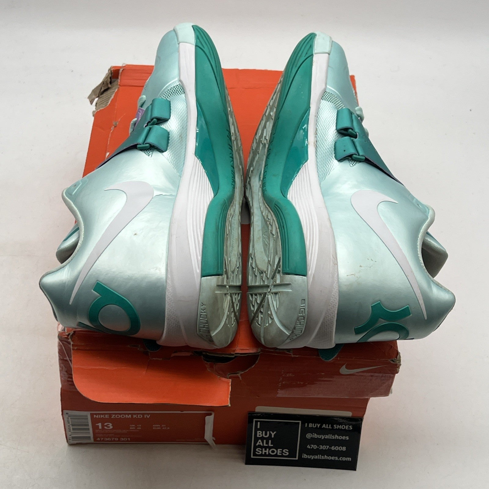 Size 13 - Nike Zoom KD 4 Easter (473679-301)