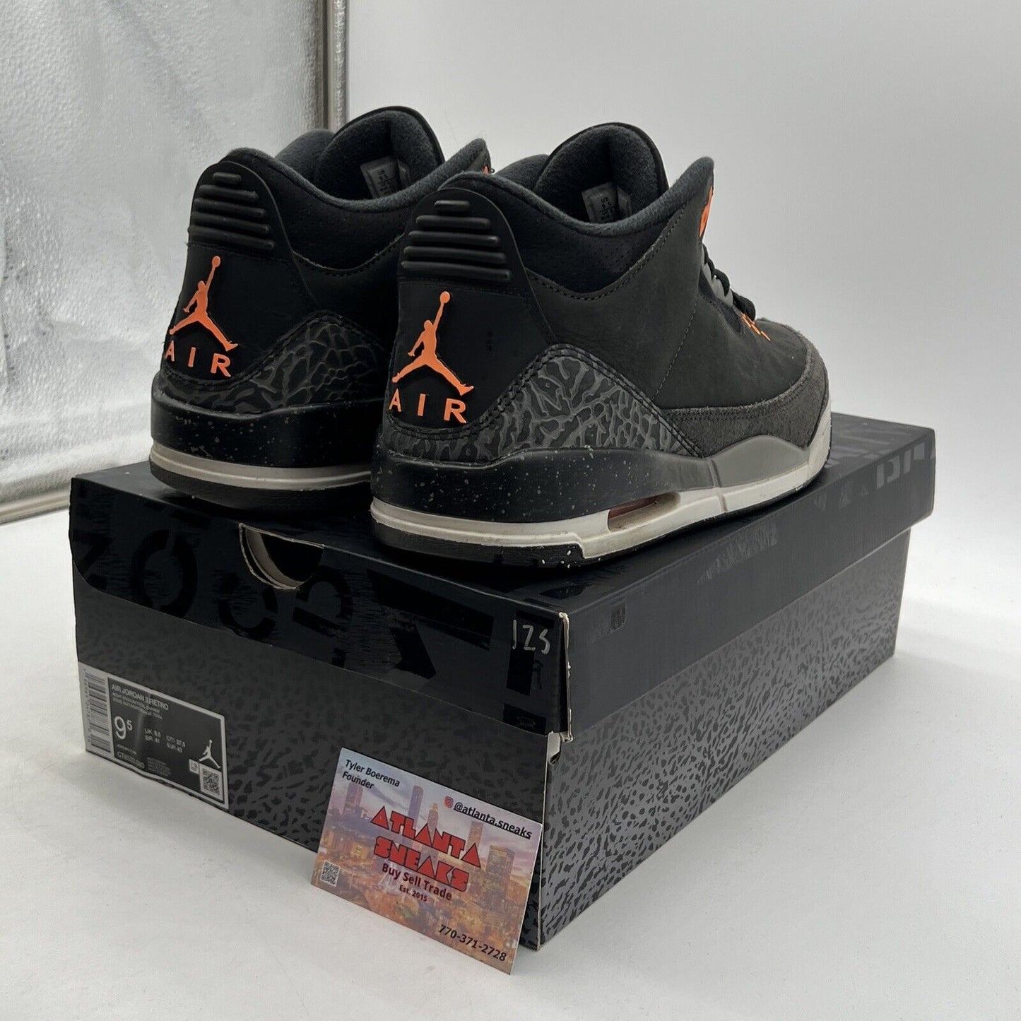 Size 9.5 - Jordan 3 Retro 2023 Mid Fear (CT8532-080)