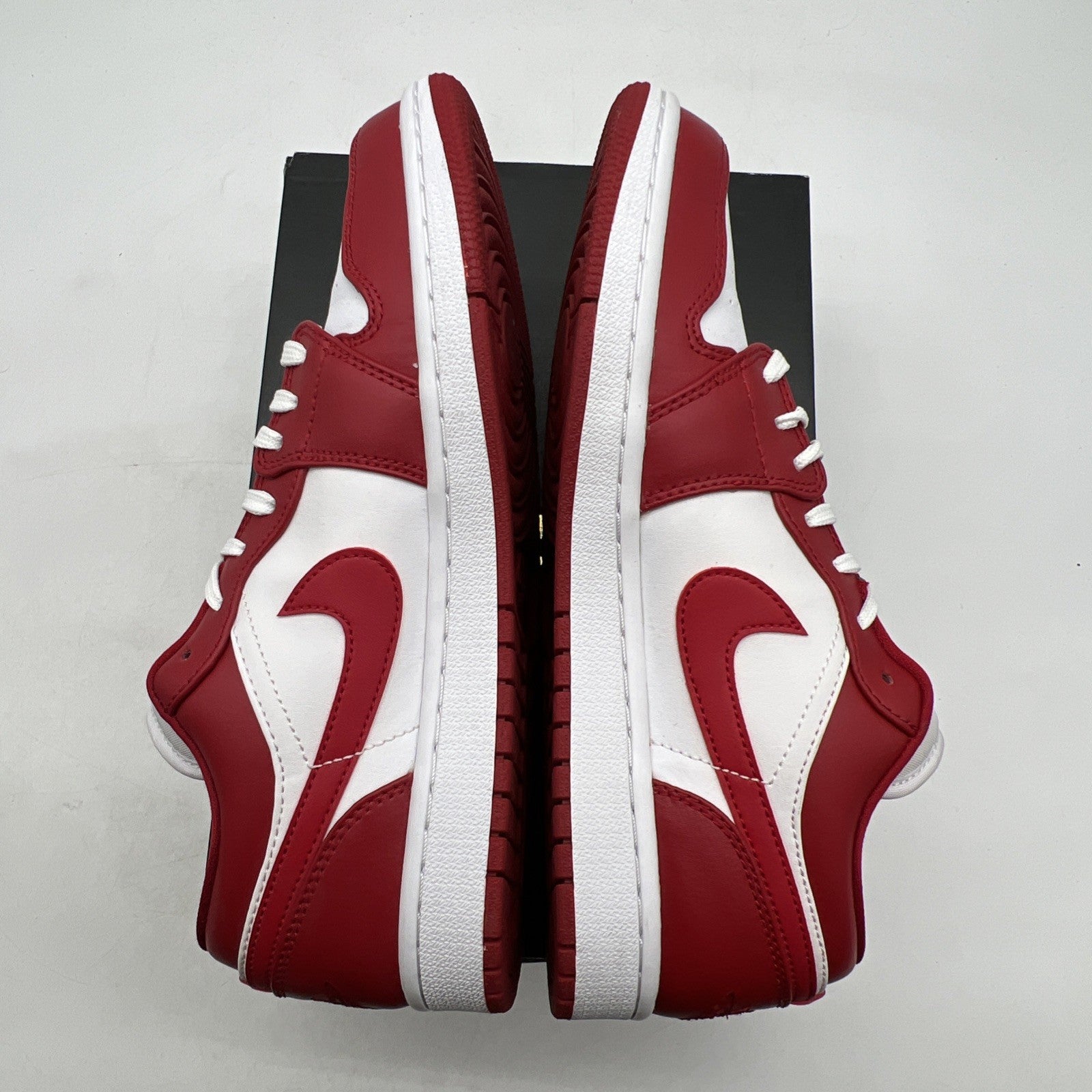 Size 8 - Air Jordan 1 Low Gym Red (553558-611)