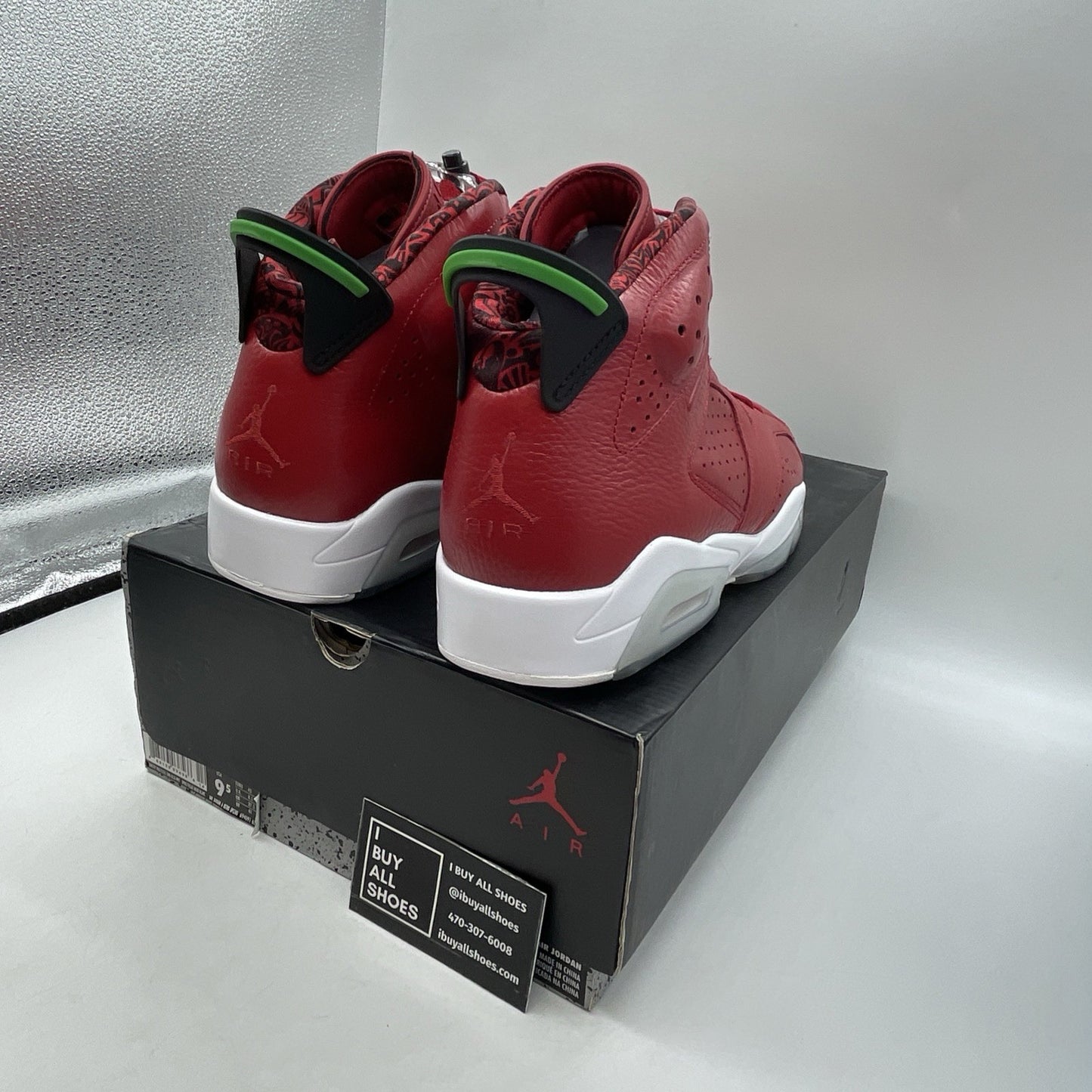 Size 9.5 - Air Jordan 6 Spizike History of Jordan