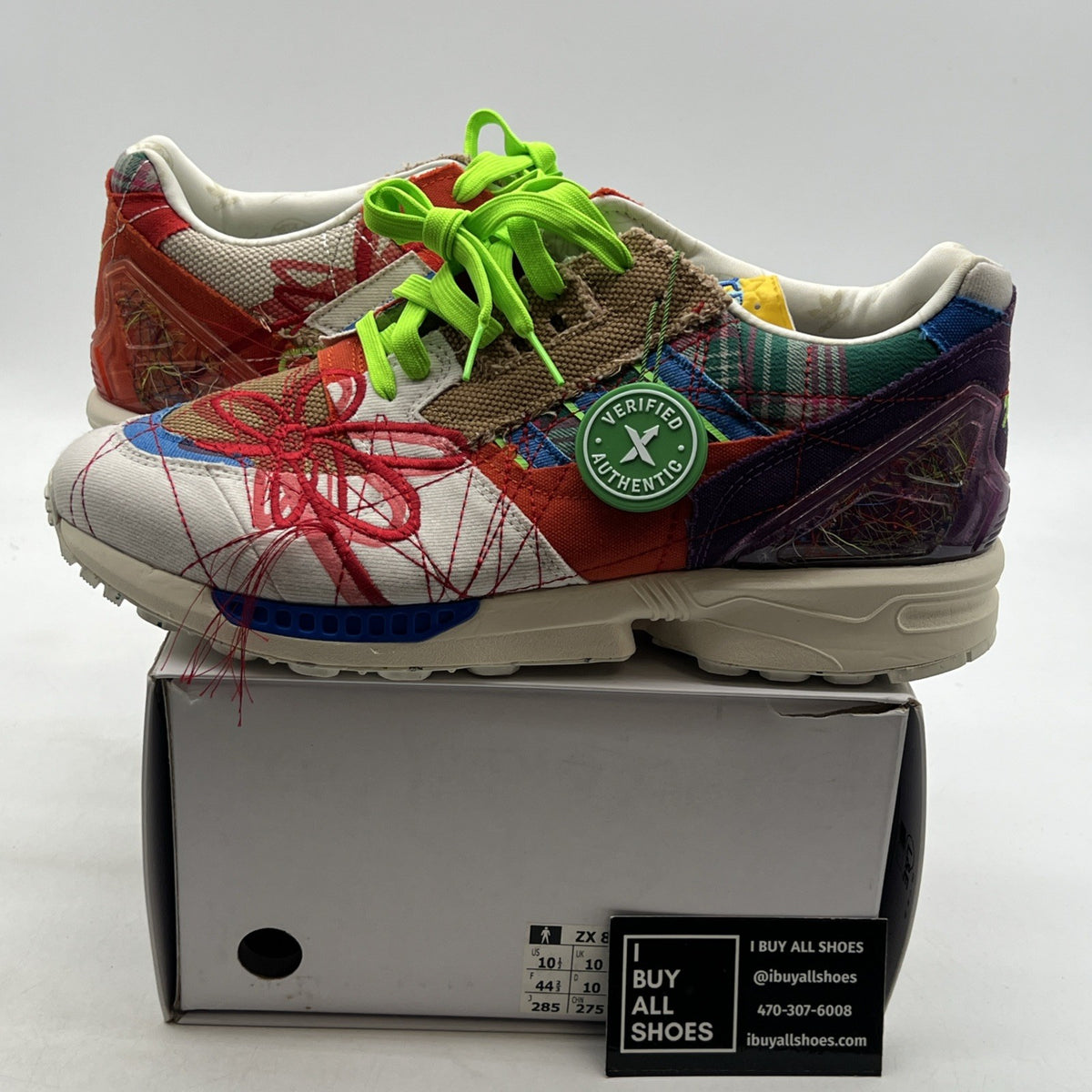 Size 10.5 - adidas Sean Wotherspoon x ZX 8000 A-ZX Series - Super Earth