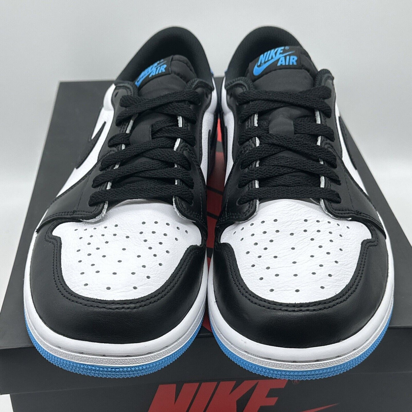 Air Jordan 1 Retro Low OG UNC Dark Powder Blue CZ0790-104 Men's Size 10.5 