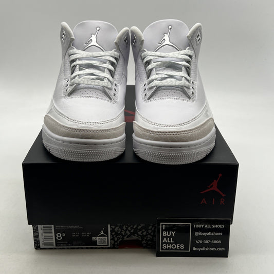 Size 8.5 - Air Jordan 3 Retro 2025 Pure Money (CT8532-111)