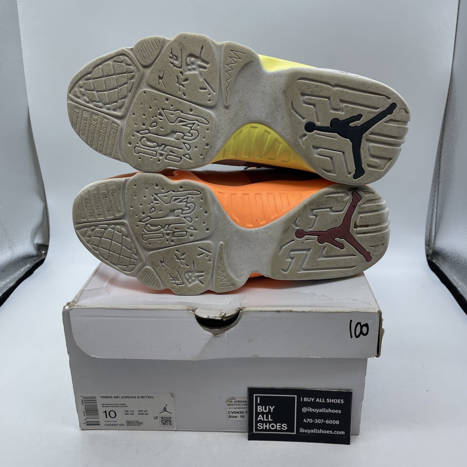 Size 10W - Air Jordan 9 Retro Change The World (CV0420-100)