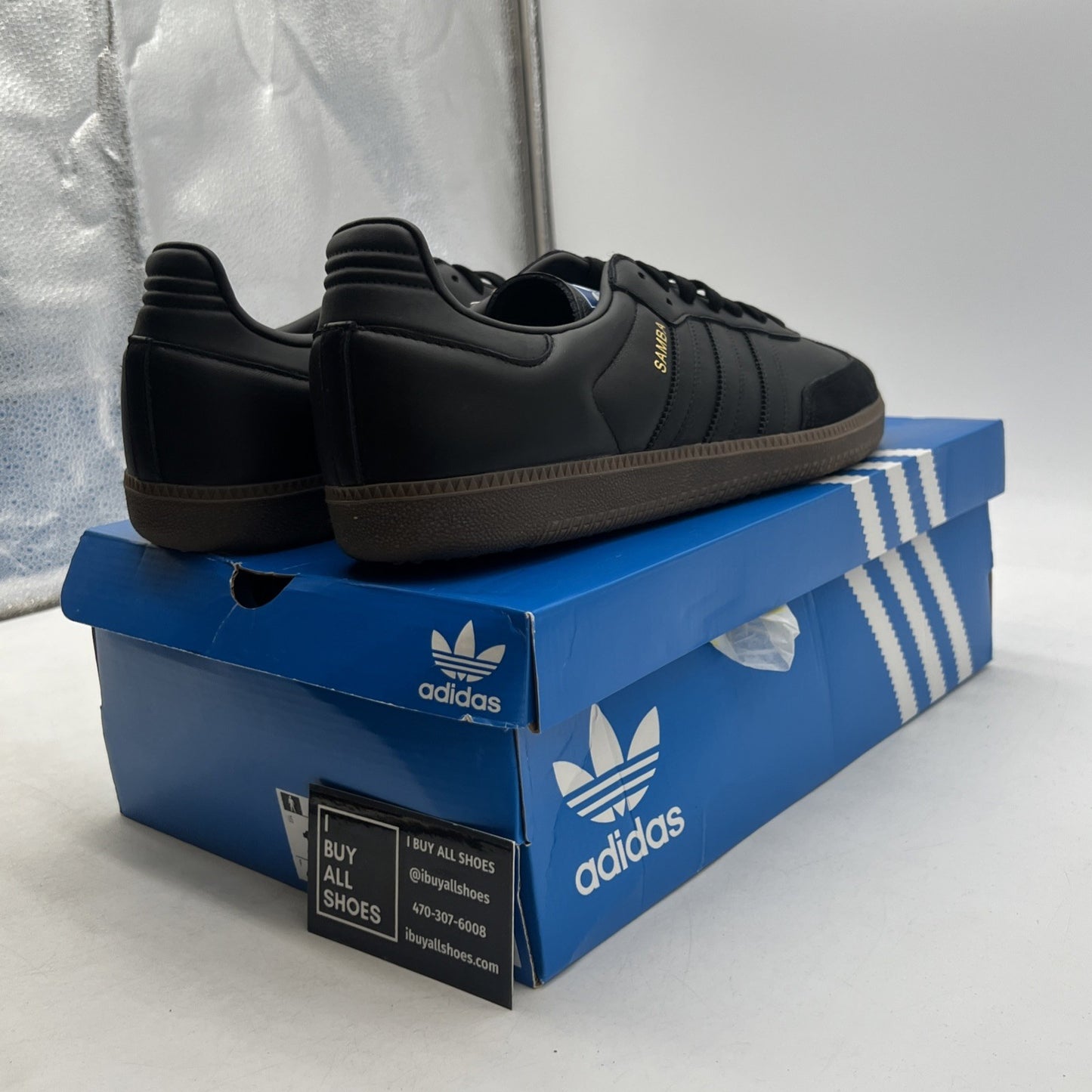 Size 12 - Adidas Samba OG Triple Black (IE3438)