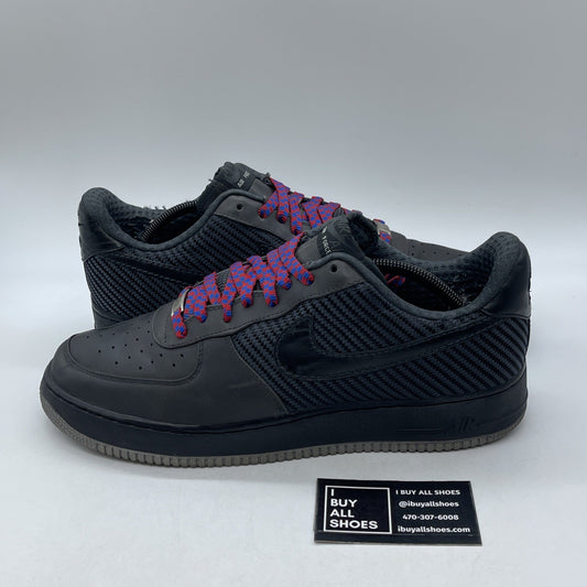 Size 12 - Nike Air Force 1 Premium 07 Black (315180-003)