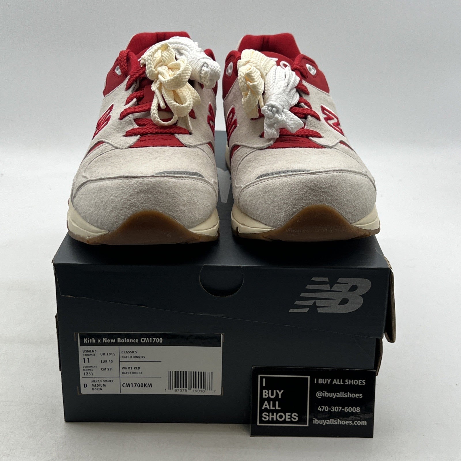 Size 11 - Kith x New Balance 1700 Canada Pack - Marshmallow (CM1700KM)