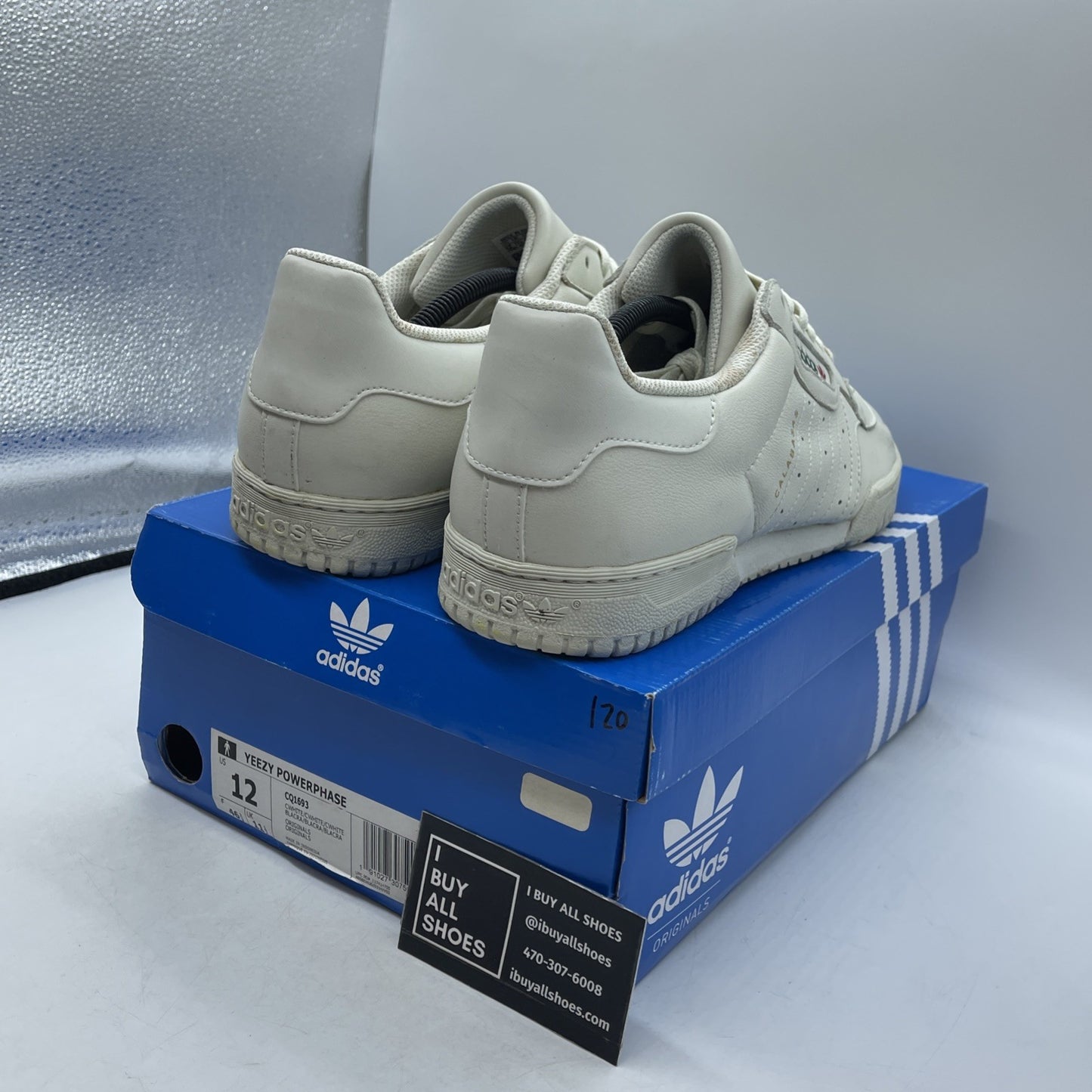 Size 12 - Adidas Yeezy PowerPhase Calabasas OG (CQ1693)