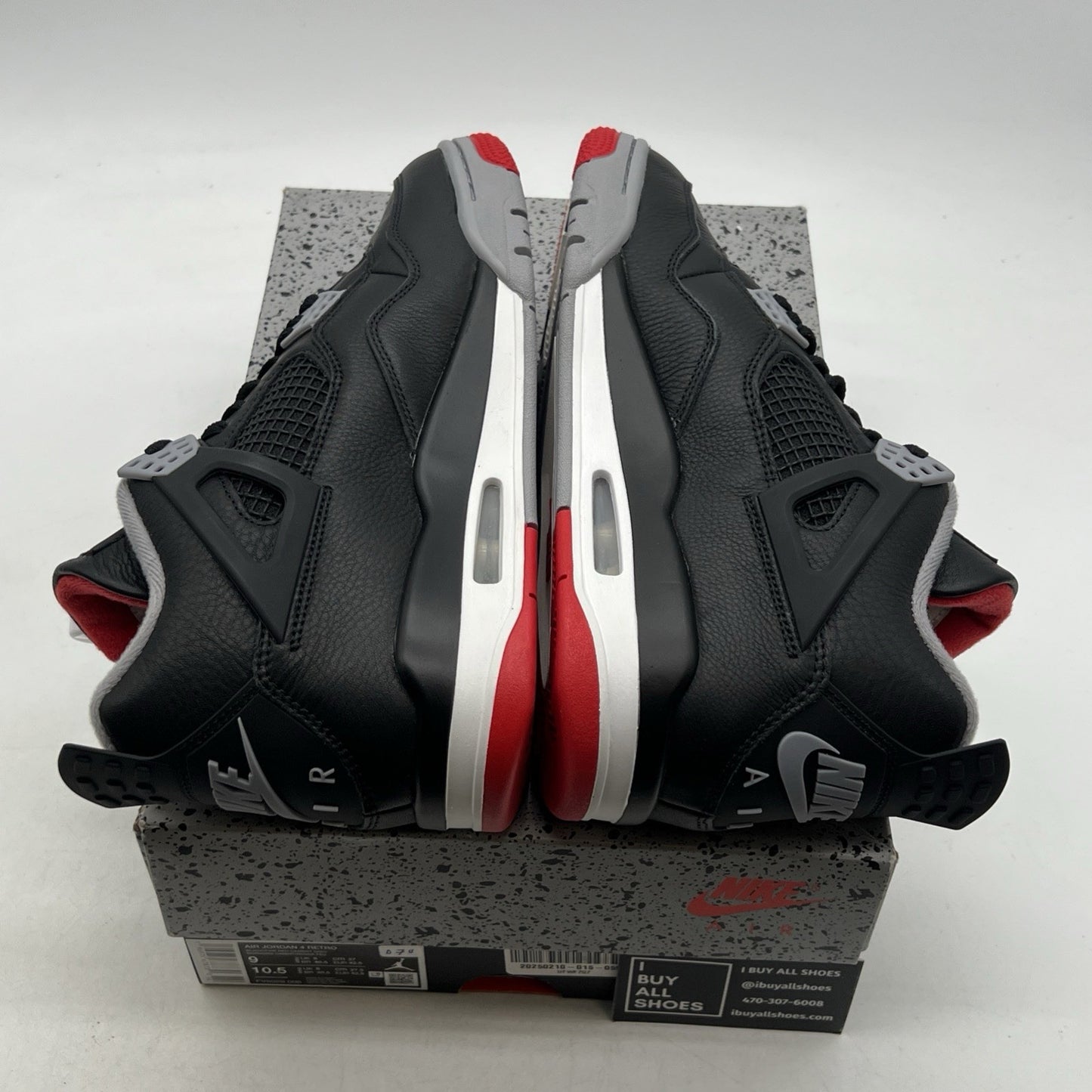 Size 9 - Air Jordan 4 Retro Bred Reimagined (FV5029-006)