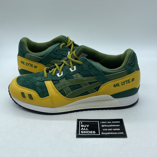 Soze 8.5 - Kith X Marvel Rogue Gel Lyte Green Yellow Suede Leather (1201A996)