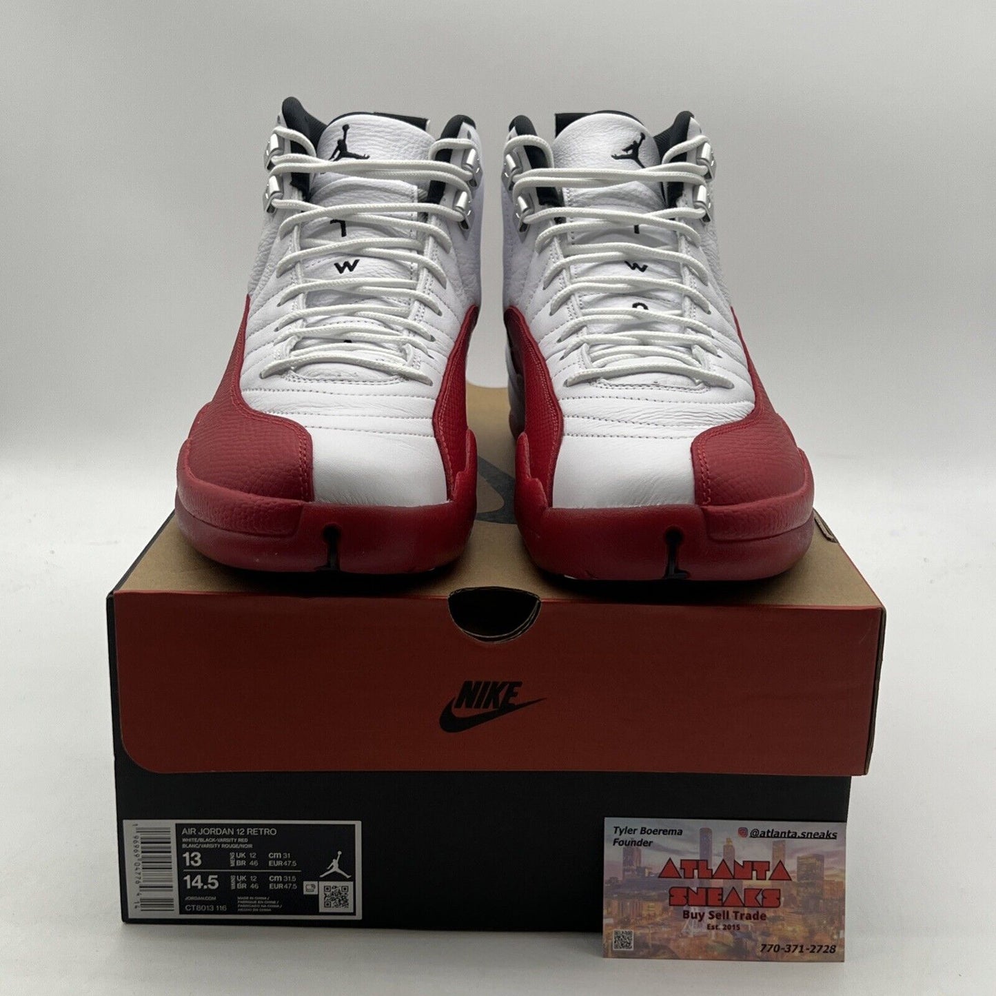 Size 13 - Air Jordan 12 Retro 2023 Mid Cherry (CT8013-116)